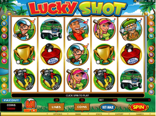Bildschirmfoto beste online casino spiele- Lucky Shot