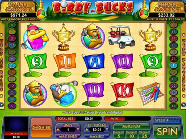 Bildschirmfoto beste online casino spiele- Birdy Bucks