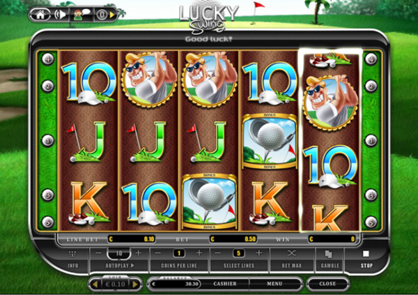 Bildschirmfoto beste online casino spiele- Lucky Swing